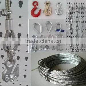 Rigging Hardware Wire Rope Thimbles, Clips, Shackles, Hooks and Chains thumbnail-1