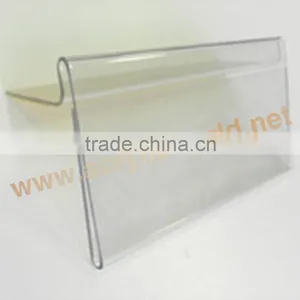 Plastic Price Label Holder Plastic Shelf Price Strip Supermarket Shelf Price Holders thumbnail-2