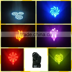 10W Mini Moving Head LED Light / Rgbw Led Spot Moving Head Light / Gobos Led Light System thumbnail-1