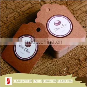 Wholesale Craft Paper Garment Price Tag /cheap Custom Garment Price Tag thumbnail-1