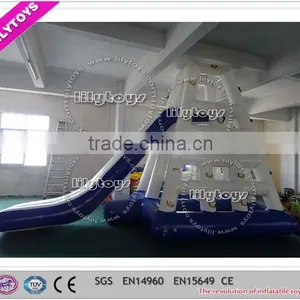 Amusing Giant Inflatable Water Slide for Adult, Inflatable Floating Water Slide, Funny Inflatable Water Park Toys thumbnail-4