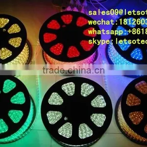 Factory Price LED Rope FPC Lamp Body Material and R/G/B/Y/W/RGB Emitting Color 60leds per Meter Flexible Strip 220v Led Strip thumbnail-1
