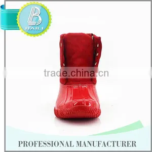 Made in China 10 Years Experience Rubber Summer Transparent Rain Boots Women thumbnail-2