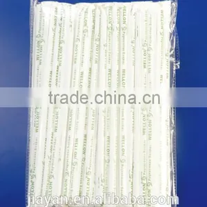 Strip Color Plastic Drinking Straw With Individual Paper Packing thumbnail-3