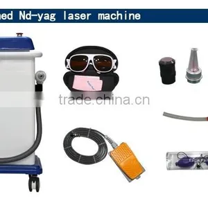Q Switch Laser Machine Q-switched Nd Yag Laser Mole Removal Machine/ Tattoo 800mj Removal Laser Machine Nd Yag Laser/Laser Tattoo Removal Machine Haemangioma Treatment 532nm thumbnail-4