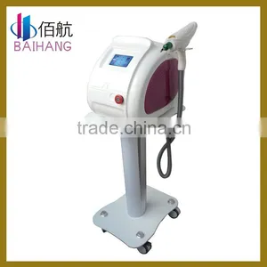 Portable Mini Yag Laser Tattoo Removal System , Salon Use Remove Eyeline Machine thumbnail-1