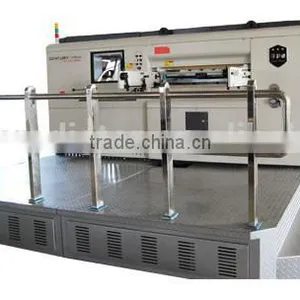 China Semi-automatic Corrugated Paper Die Cutting Machine MWB1450Q With Waste Cleanup thumbnail-2