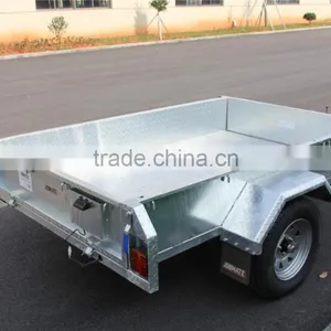 Single Axle Hot Dip Galvanized 7X4 Box Trailer With Cage (fully Welded) thumbnail-3