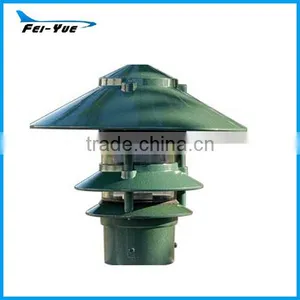 Black Finish Pagoda Mount Landscape Path Lighting thumbnail-4