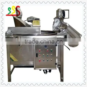 Oil and Water Mixed Fryer by Electricty Automatic Frying Machine thumbnail-1