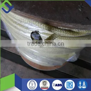 6mm 12-Strand Aramid Kevlar Rope With Thimble thumbnail-1