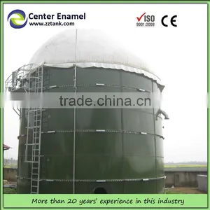 4. Glass Fused To Steel Tanks For Chicken Manure Biogas Production Storage thumbnail-2