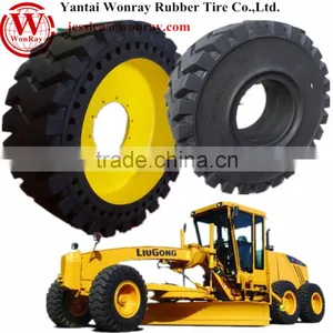 LiuGong Wheel Loader Replacement Solid Tire Solid Wheel Loader Tyre Price thumbnail-1