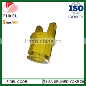 PTO Drive Shaft Splined Yoke for Handwheel With Pin Push thumbnail-1
