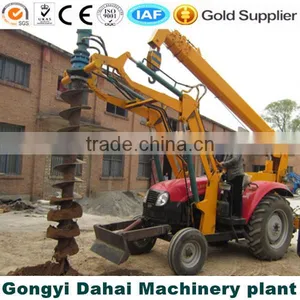 New Type 6m Earth Auger With Crane thumbnail-2