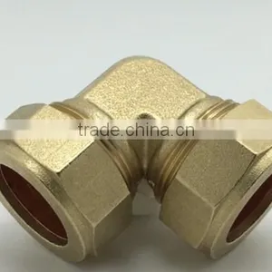 Brass Fittings For Pipe Equal Elbow thumbnail-1