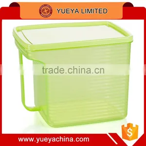 Sealed Storage Box in Refrigerator With Handle --green thumbnail-1