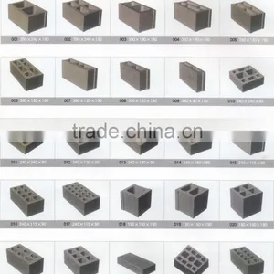 Low Price Hand Operated Concrete Hollow Block Making Machine From China Manufacturer thumbnail-2