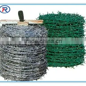 China High Quality Cheap Pricepvc Coated Barbed Wire Plastic Coated Iron Wire thumbnail-4