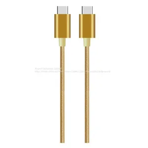 USB-A to USB-C Cable With Metal TP004 thumbnail-1