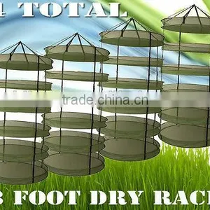 3 Foot Dry Rack Drying Curing Racks 3' Drying Racks Hanging Dry Rack thumbnail-1