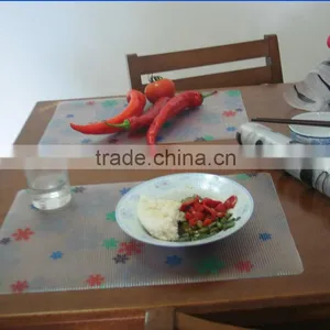 China Top Selling Low Price Beautiful Printed Custom Anti-slip Table Cloth Mat thumbnail-2