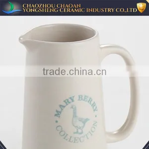 House Use Ceramic Water Filter Pitcher With Printing Logo for Customer thumbnail-2