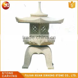 Cheap Granite Stone Barn Rokkaku Yukimi Lantern Manufacturer thumbnail-1