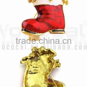 Alloy Brooch Pin for Christmas Theme Party Decoration Gift thumbnail-3