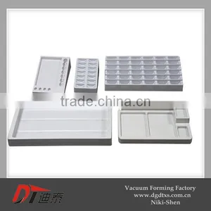White PVC Display Lining Rack by Vacuum Forming thumbnail-2