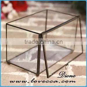 Stylish Home Decorating Indoor Plant Large Terrarium Glass Geometric thumbnail-1