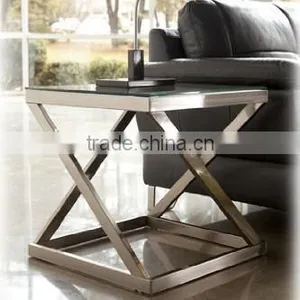 201 Stainless Steel Square Tube Frame for End Table for Living Room Furniture thumbnail-2