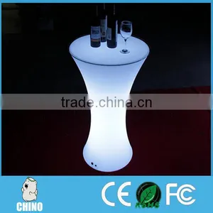 Battery Rechargable Lighting LED Rgb Table Made by PE Polyethylene thumbnail-1