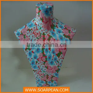Elegant Hydrographics Necklace Mannequin for Jewelry Display Stand thumbnail-1