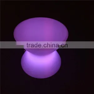 Fashionable LED Furniture Special Luminous Bar Stools With Rechargeable Battery Operated thumbnail-1