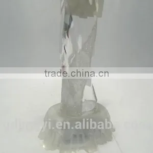 New Fashion Fancy Type Clear Lighted Led Light Christmas Acrylic Angel Holding Heart thumbnail-4