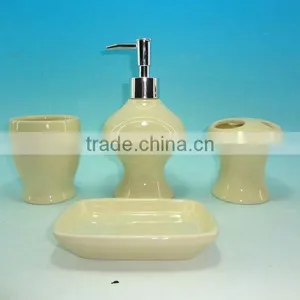 4pcs of Ceramic Bathroom Set thumbnail-1