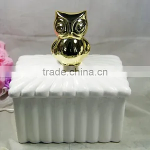 Fashion Ceramic Jewelry Box Square thumbnail-5