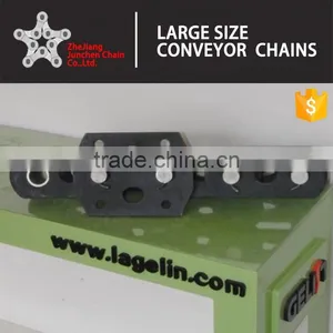 NSE Series Large Size Cement Bucket Elevator Conveyor Chain With Attachments thumbnail-2