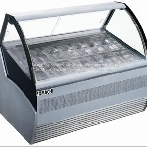 Ice Cream Showcase R404a Refrigeration Display Freezer FMX-SP200A thumbnail-1