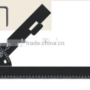 Adjustable Square Angle Ruler With Protractor thumbnail-1