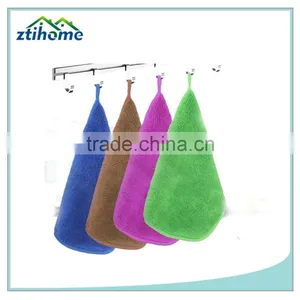 Super Absorbent Kitchen Cleaning Microfiber Cloth With Hanger thumbnail-3