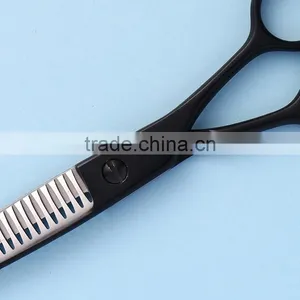 CA-623DB 6inch 23teeth Black Coated Pet Thinning Scissors thumbnail-3