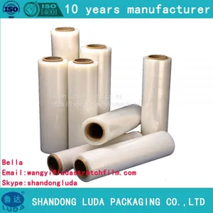 Factory Wholesale Anti Tear Transparent LLDPE Plastic Packaging Stretch Film thumbnail-3