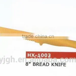 HX-1003 8" Standing Handle Nice Color Painting Bread Knife thumbnail-1