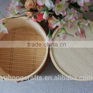 Environmental Bamboo Basket With Handle thumbnail-3