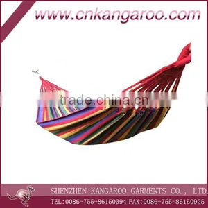 The Thick Canvas Stripe Double Hammock thumbnail-1