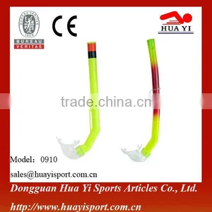 China Manufacturer Scuba Kids PVC Snorkel in Colors thumbnail-1