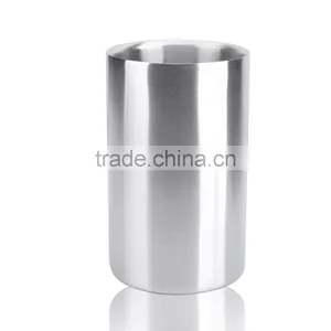 Hot Sale Restaurant Bar Accessories Stainless Steel Wine Champagne Coolder Ice Bucket thumbnail-4