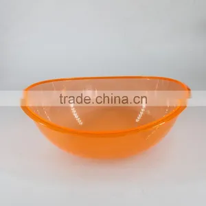 Transparent Colour Mixing Bowl Salad Bowl Plastic thumbnail-2